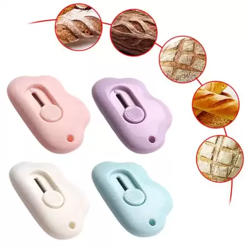 4 Piece YRAKOZIN Bread Lame Dough Scoring Tool