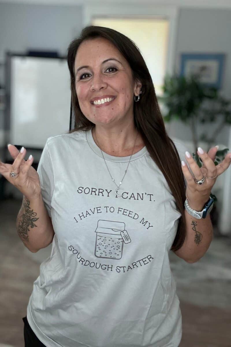 Sorry I Can’t, I Have to Feed My Sourdough Starter Shirt – Funny Baker Tee