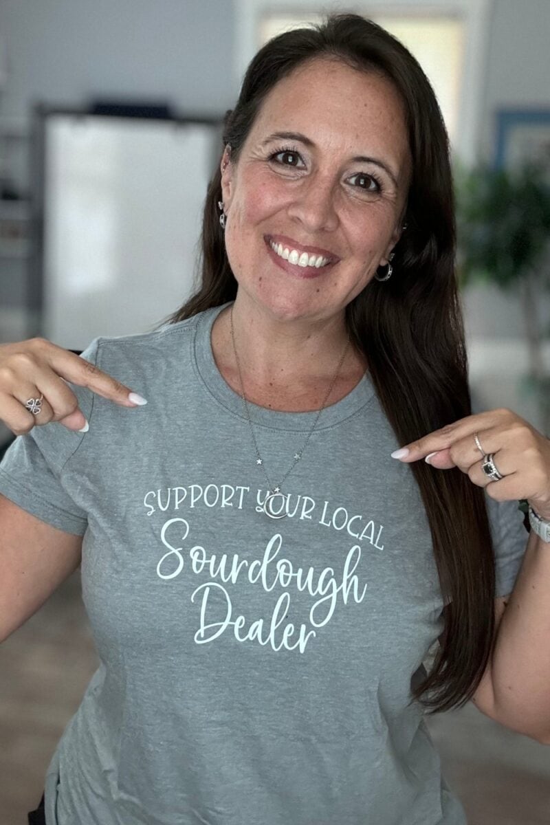 Support Your Local Sourdough Dealer Shirt – Funny Sourdough Baker Tee