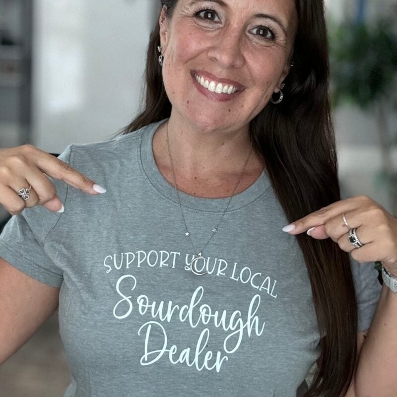 Support Your Local Sourdough Dealer Shirt – Funny Sourdough Baker Tee