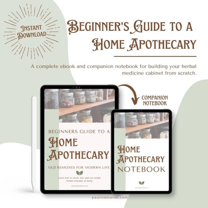 Beginners Guide to a Home Apothecary eBook + Companion Notebook
