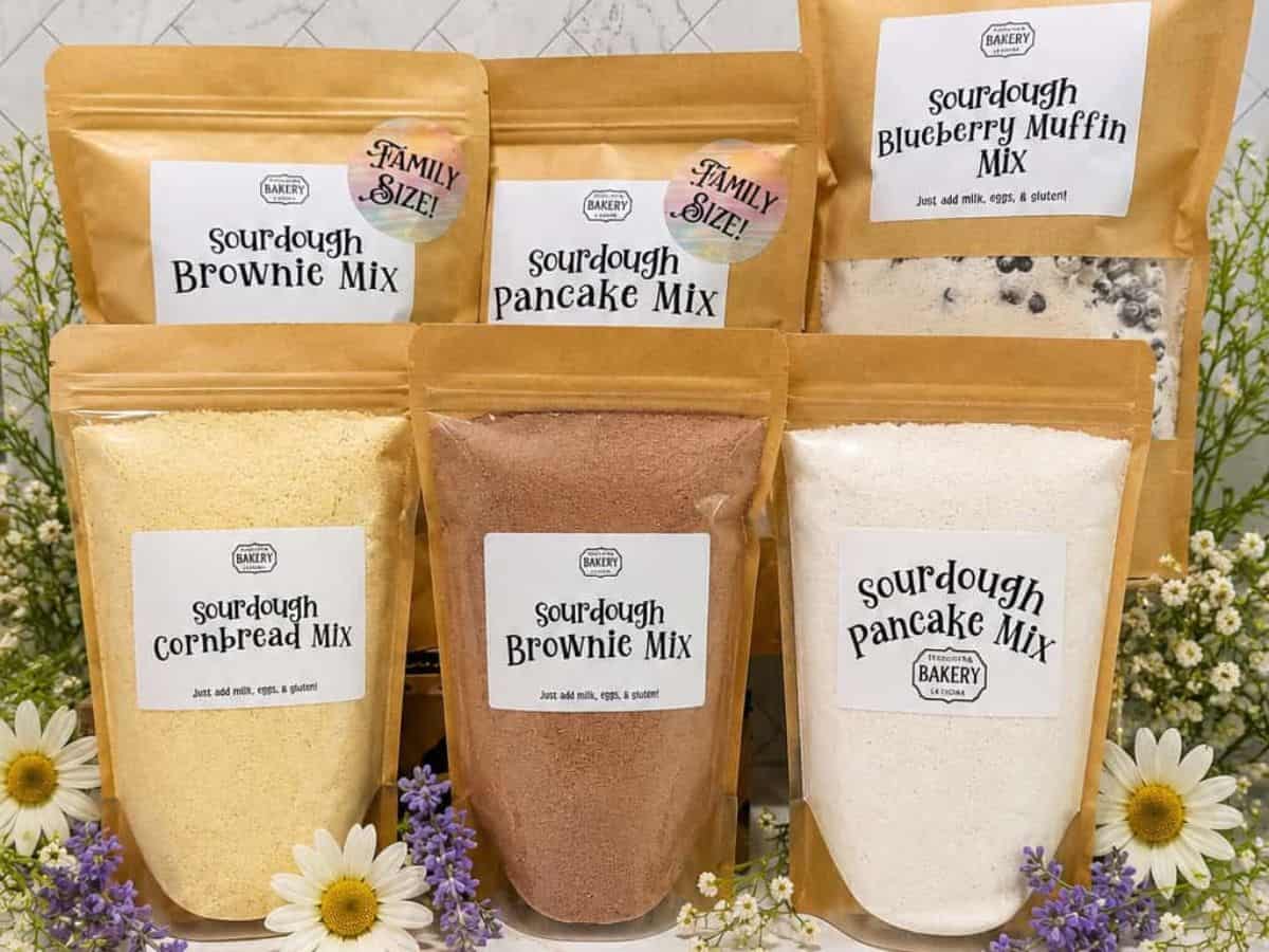 Honey, jams, baking mixes, and pantry staples from Pauline Manor