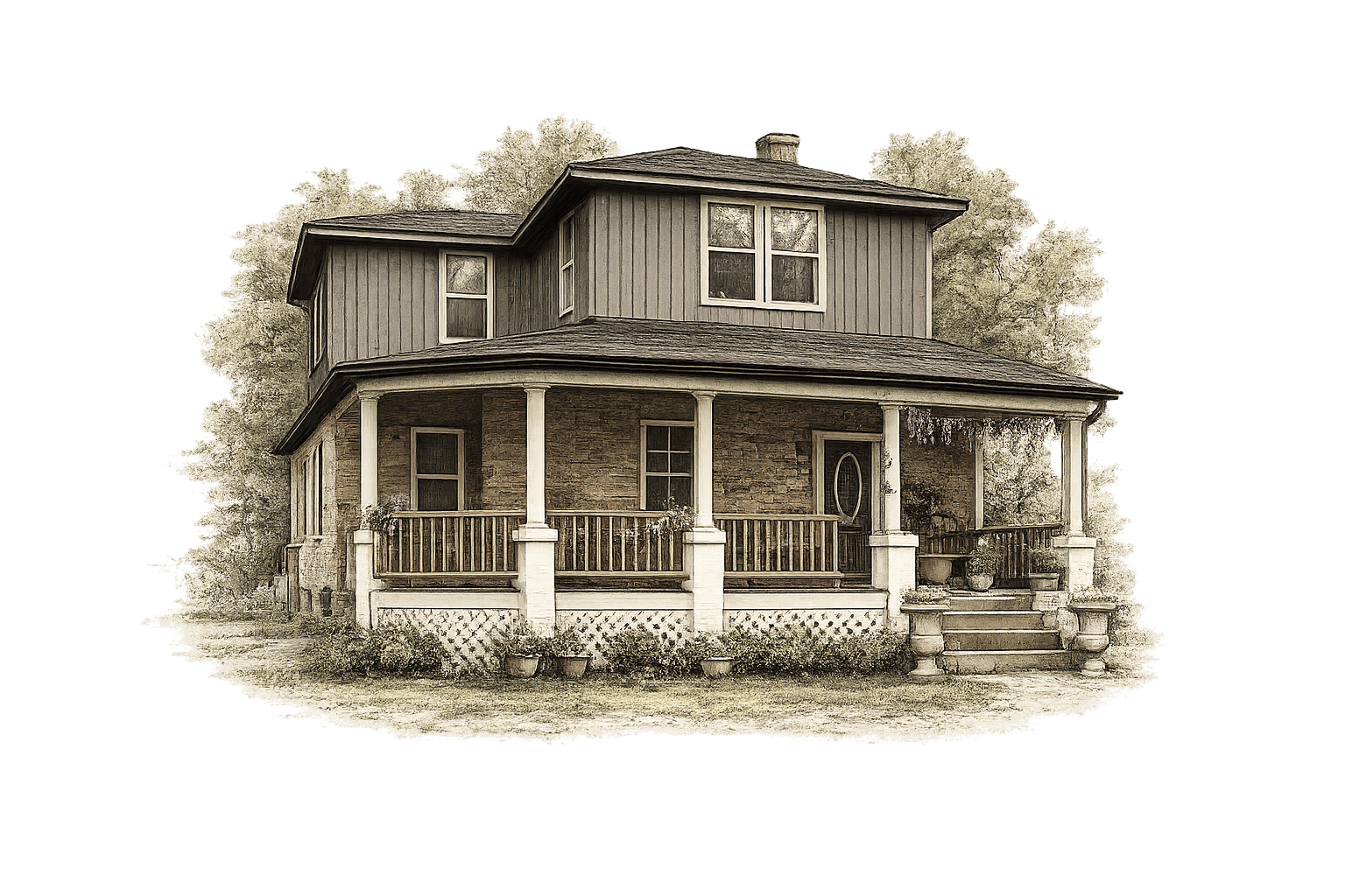 Illustration of Pauline Manor