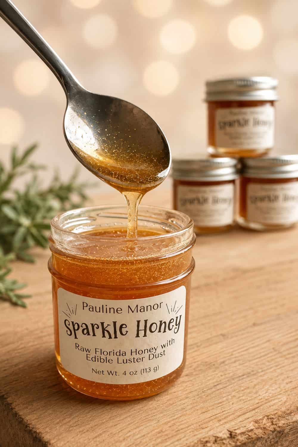 Pauline Manor Sparkle Honey