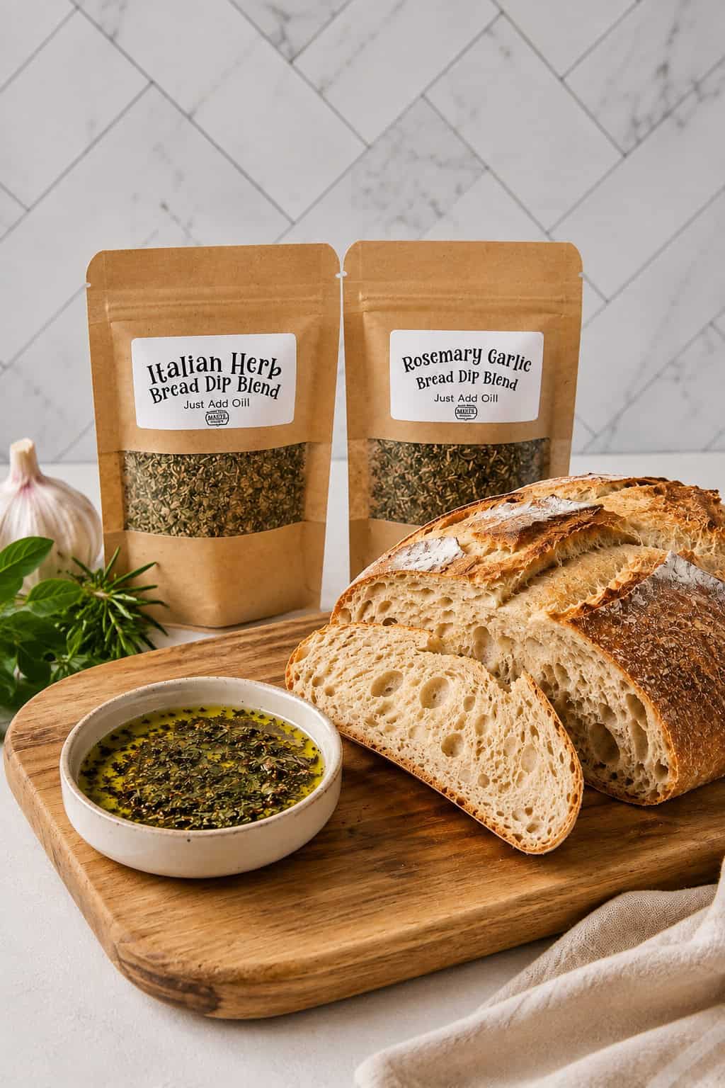 Pauline Manor Bread Dipping Seasonings