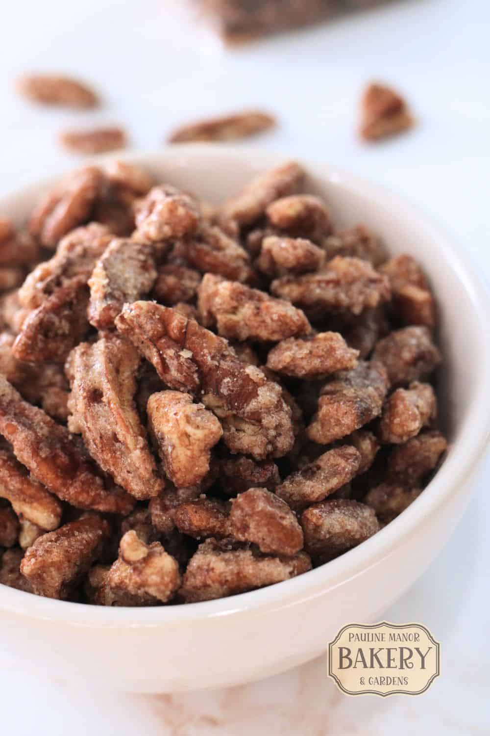 Cinnamon Candied Pecans