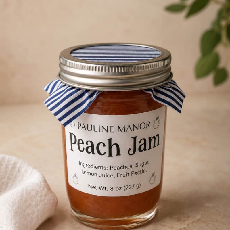 Pauline Manor Homemade Jam