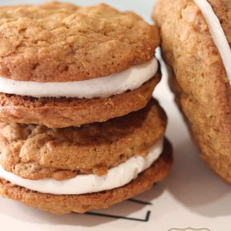 Sourdough Oatmeal Cream Pies
